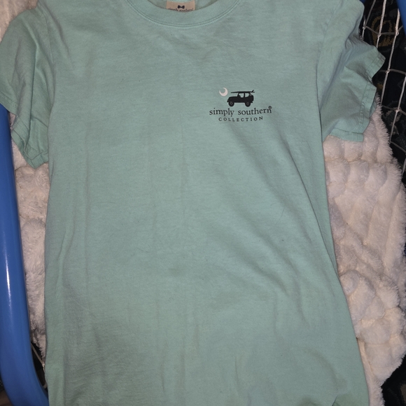 Simply Southern Kids' Mint Graphic Tee - Picture 3 of 3